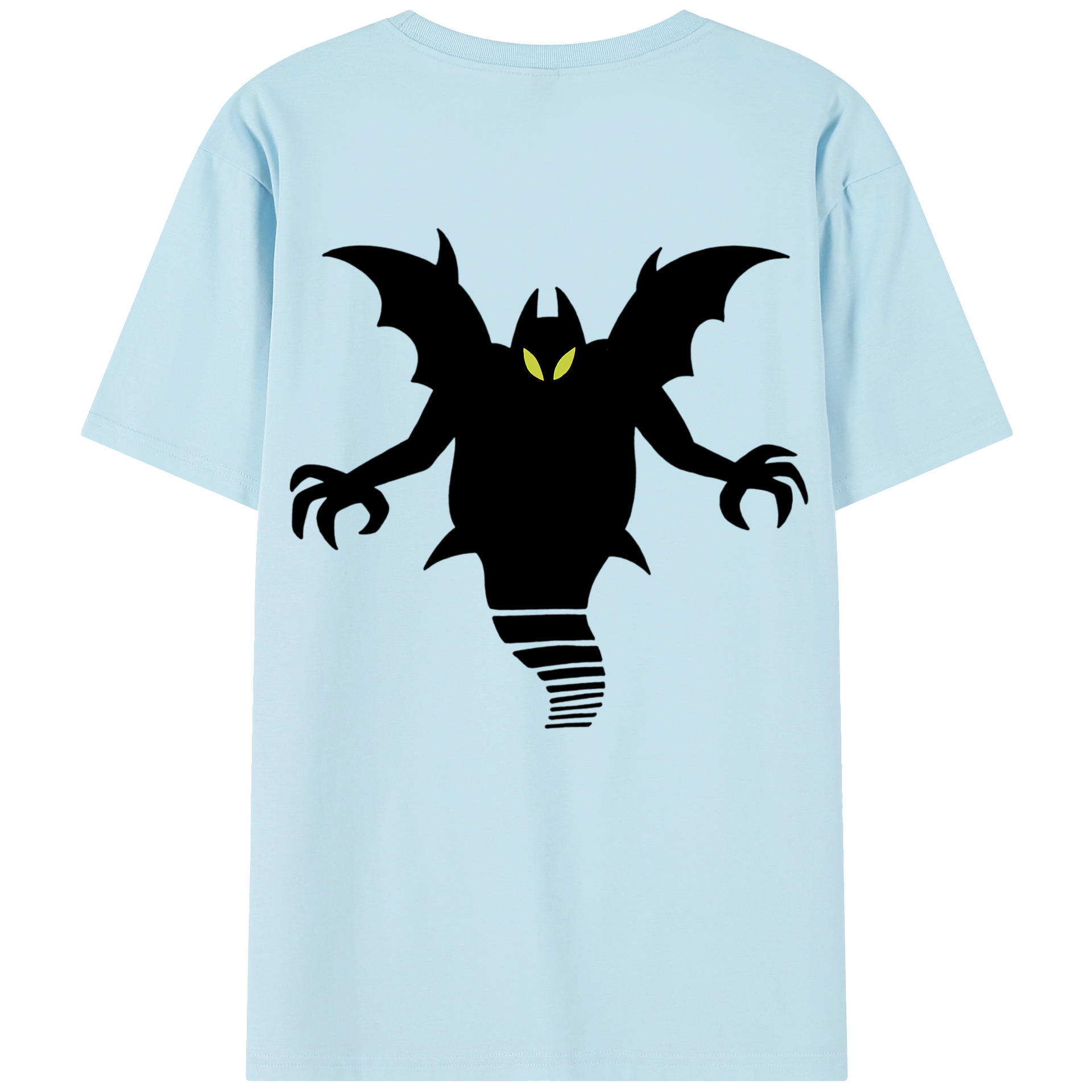 （画像用） ドラゴンクエスト Doragon Kuesuto Dragon Quest 綿100％半袖Tシャツ（背面プリント）